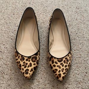 Marc Fisher animal print flats
